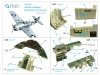Quinta Studio QD48006 F4F-4 Wildcat 3D-Printed coloured Interior on decal paper (HobbyBoss) 1/48